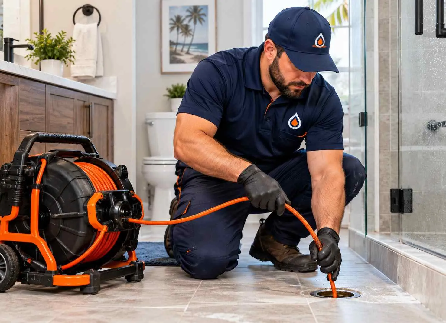 Bathroom Drain Cleaning
